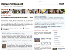 Tablet Screenshot of heimwerkertipps.net
